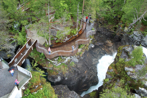 Grand fjord tour with fruit farm visit and waterfall stroll