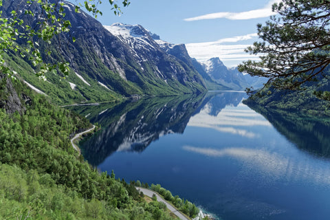 Bus Tour along Fjords & Lakes to Eikesdalsvatnet