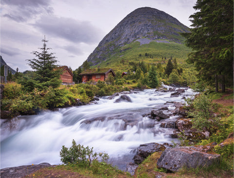 Grand fjord tour with fruit farm visit and waterfall stroll